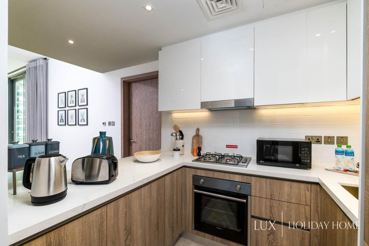 Lux - Contemporary Suite With Full Marina View Dubai Exterior foto