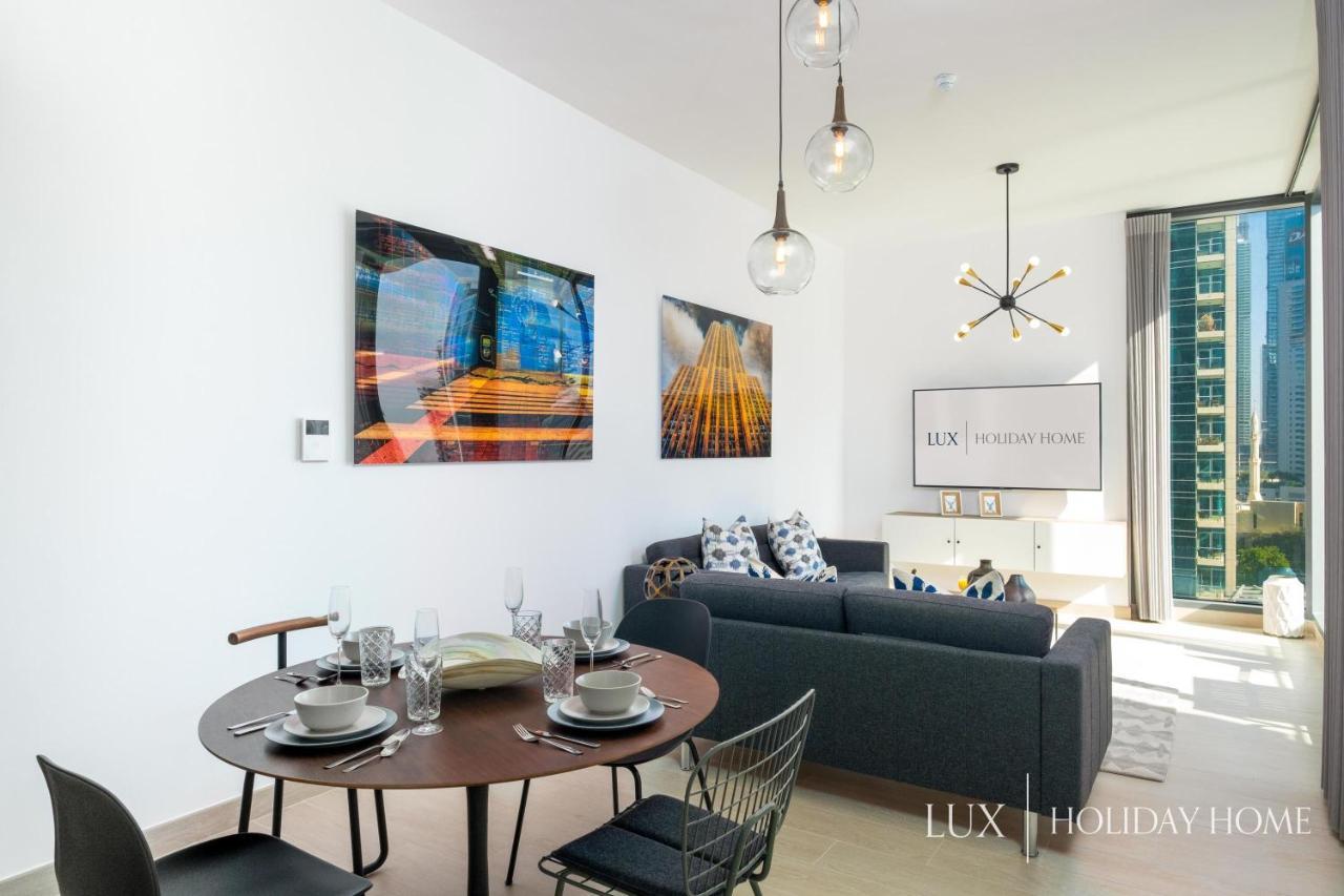 Lux - Contemporary Suite With Full Marina View Dubai Exterior foto